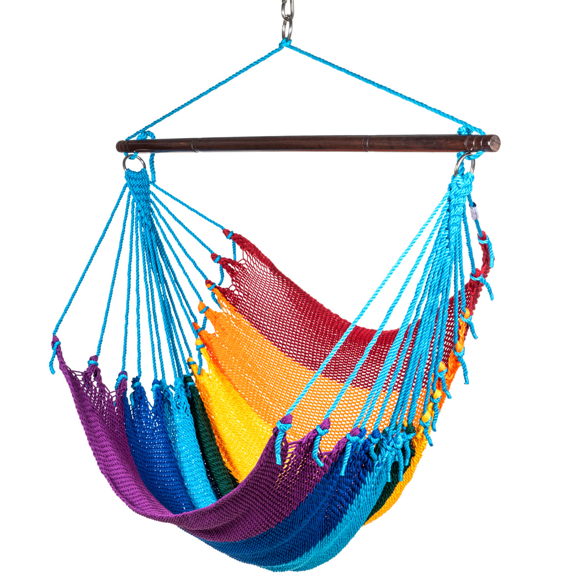 Jumbo Caribbean Hammock Chair - Rainbow – Caribbean Hammocks