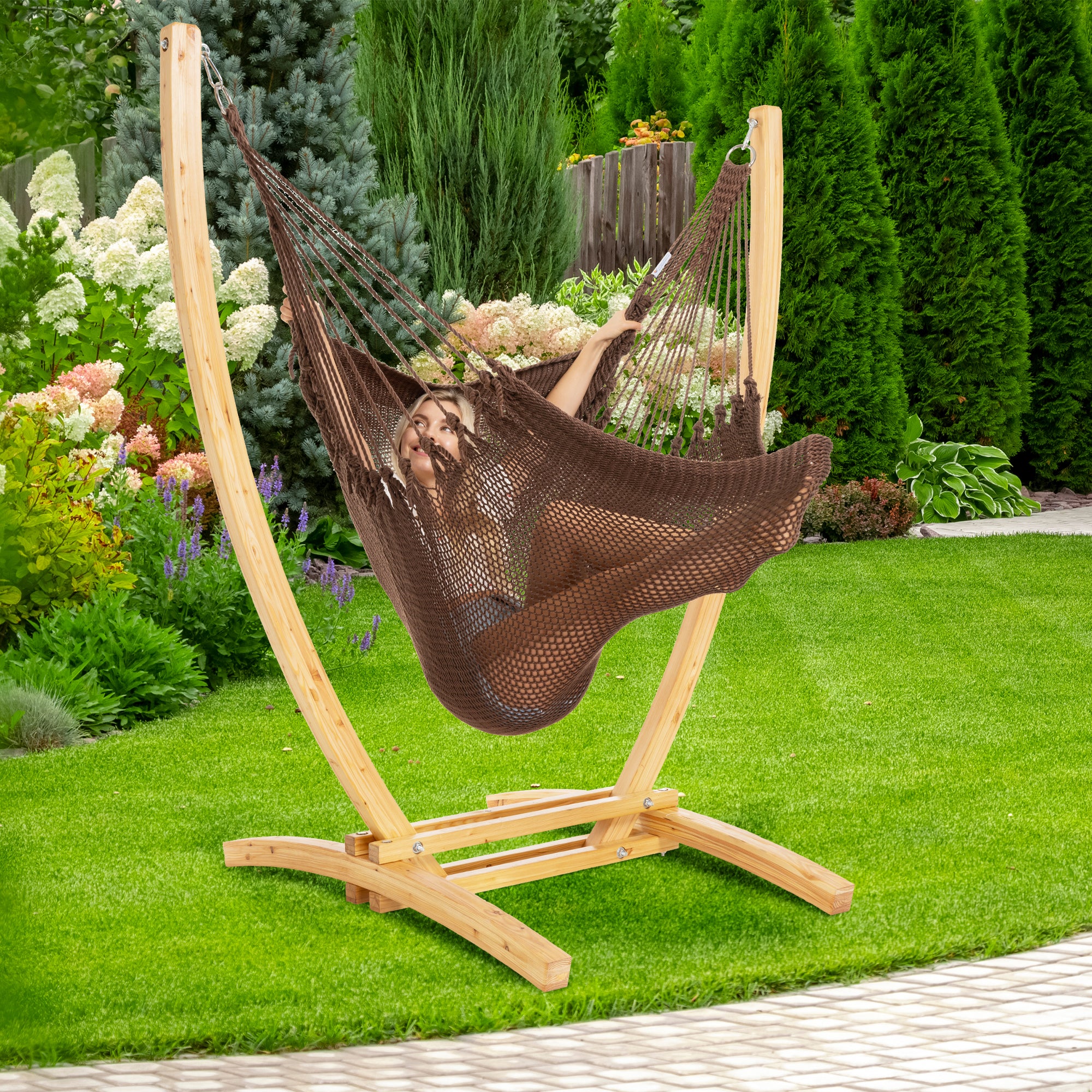 Mocha Caribbean Hammock Chair: Get Now