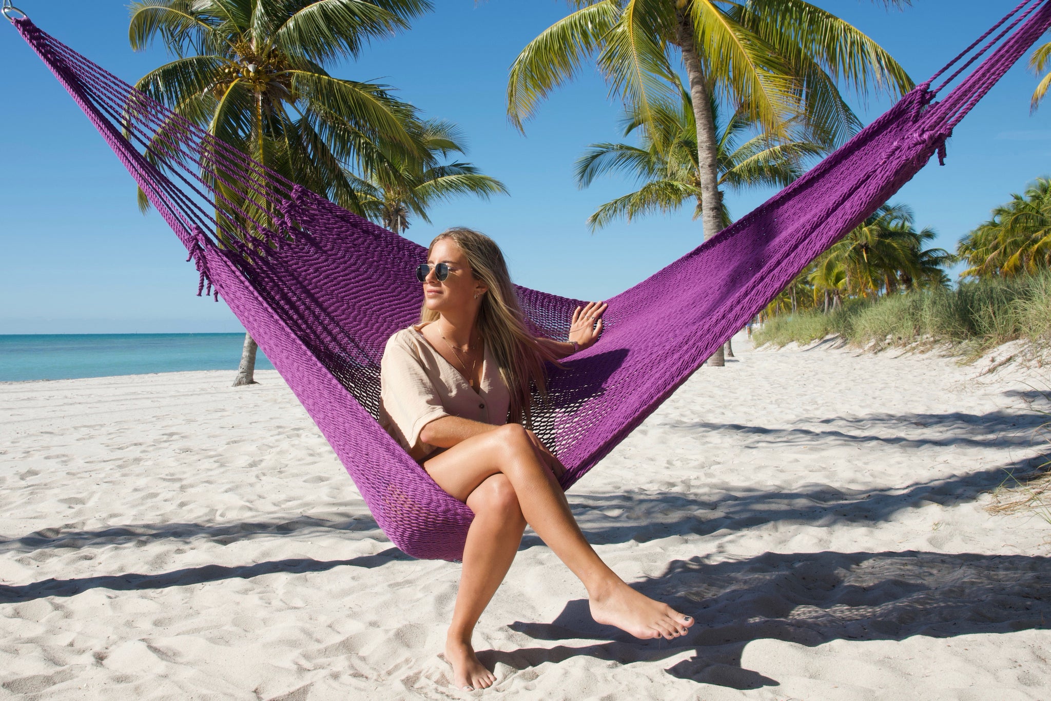 Caribbean Mayan Hammock - Purple – Caribbean Hammocks