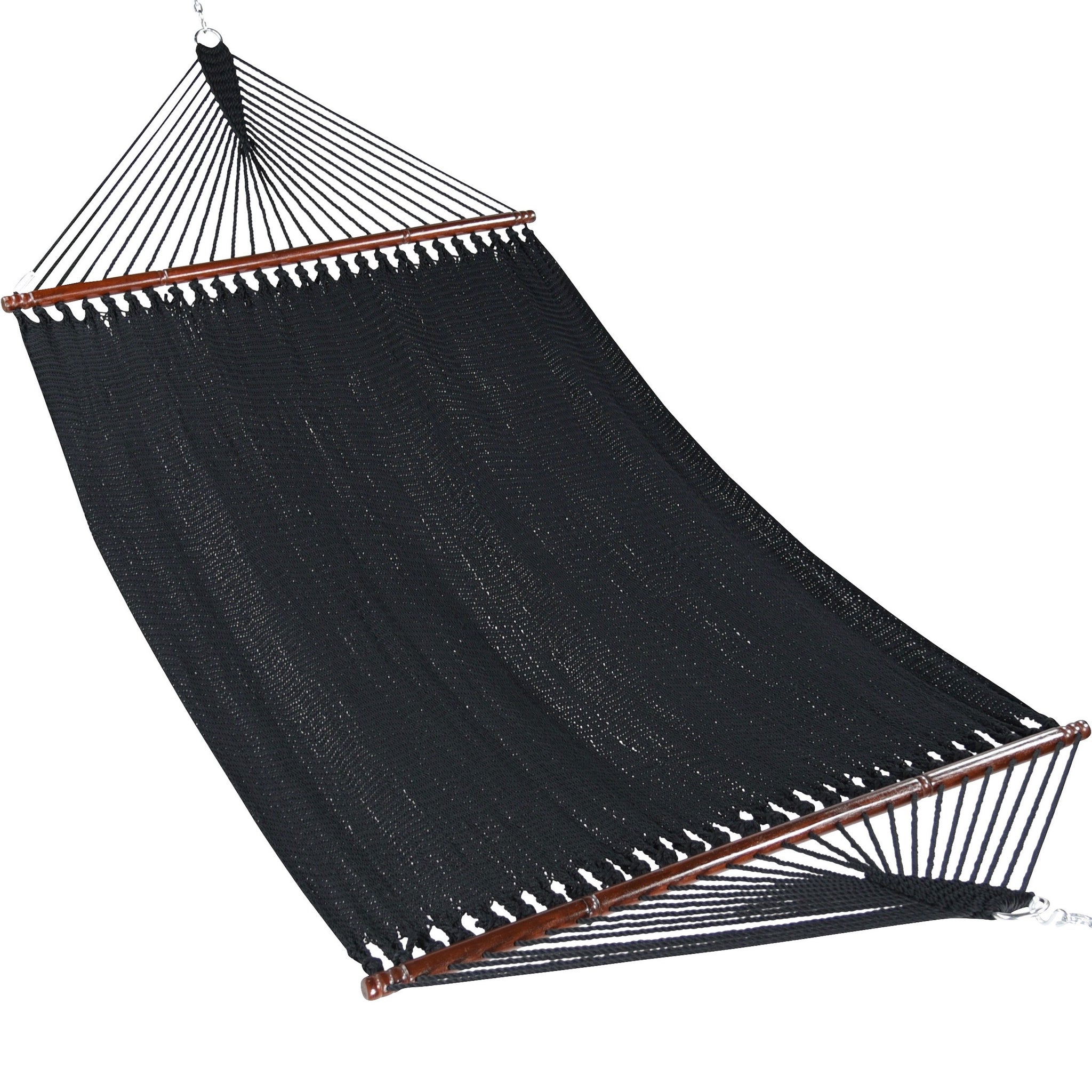Jumbo Caribbean Hammock - Black – Caribbean Hammocks